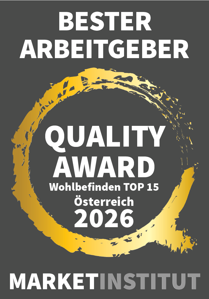 Bester Arbeitgeber Quality Award Wohlbefinden Top 15 Österreich 2026